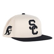 USC Trojans Cream SC Interlock Snapback Hat